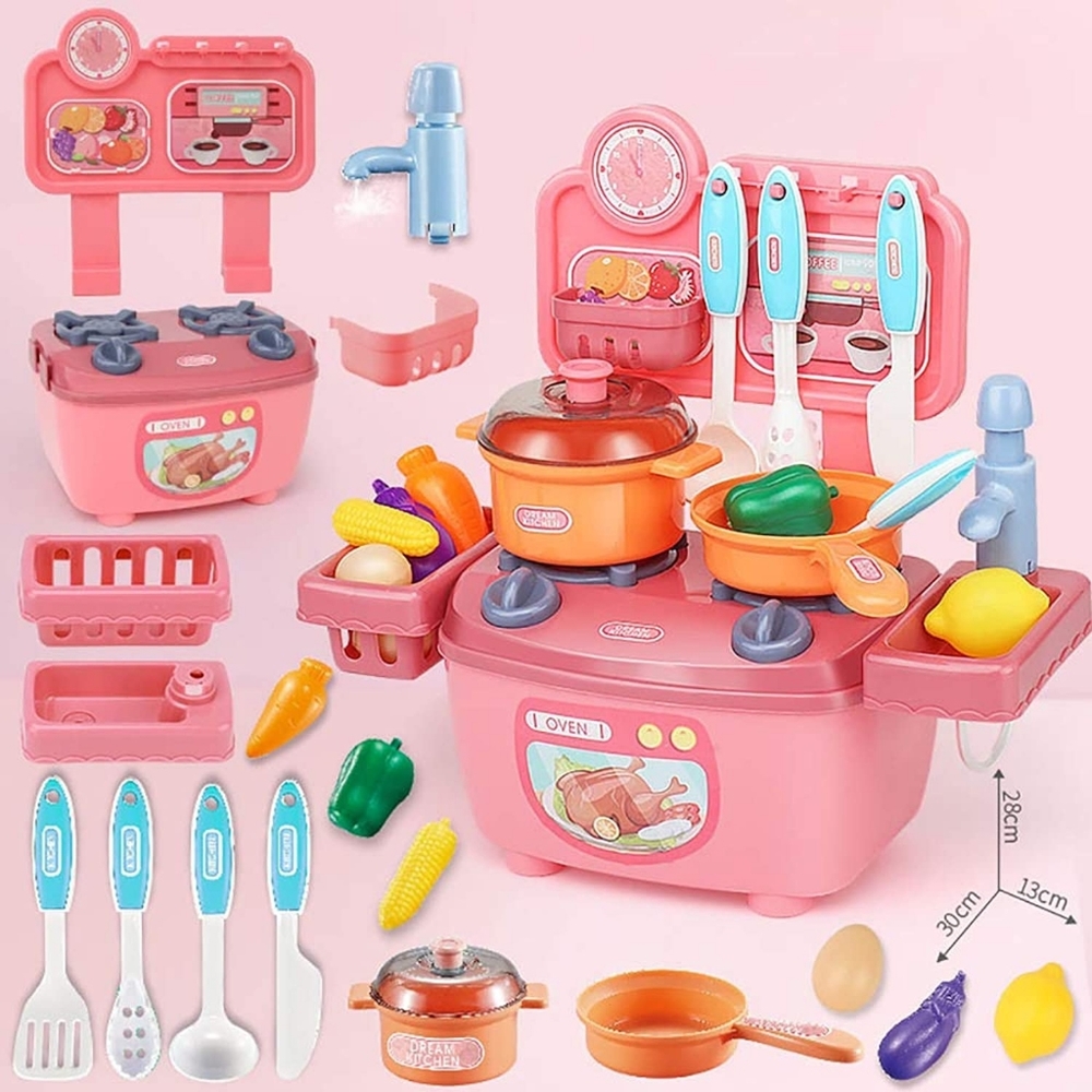 blue mini kitchen set for kids